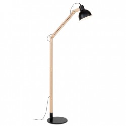 Lampadaire Melbourne noir