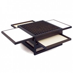 Table TETRA iroko wengé