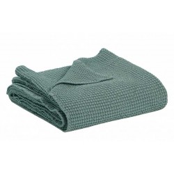 MAÏA plaid en coton  VERT...