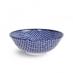 Bol à ramen SHIBORI bleu