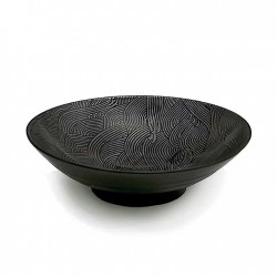 Coupe japonaise noire