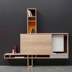 ORTHO MEUBLE TV en chêne