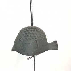 Clochette japonaise POISSON ROND