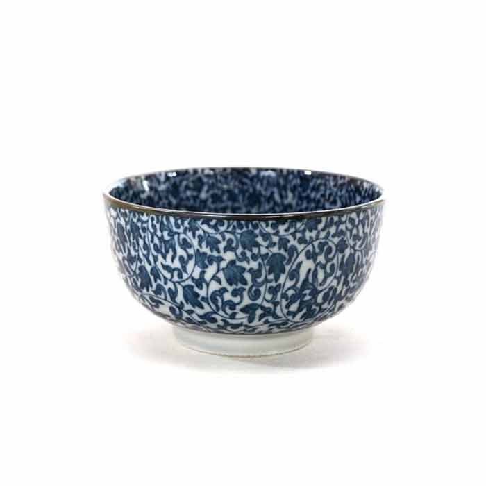 Bol japonais KARAKUSA MM en porcelaine