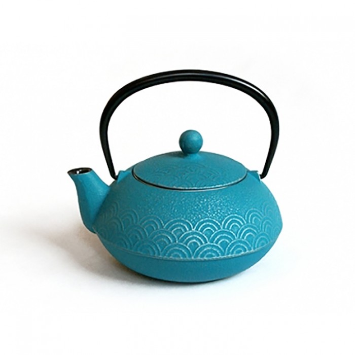 Théière VAGUES turquoise