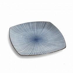 Assiette carrée japonaise...