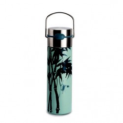 Thermos LEEZA avec infuseur motif Bamboo