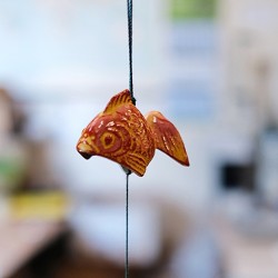 Clochette à vent KOÏ ROUGE