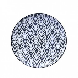 Plat plat rond japonais