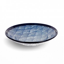 Grand plat creux japonais...