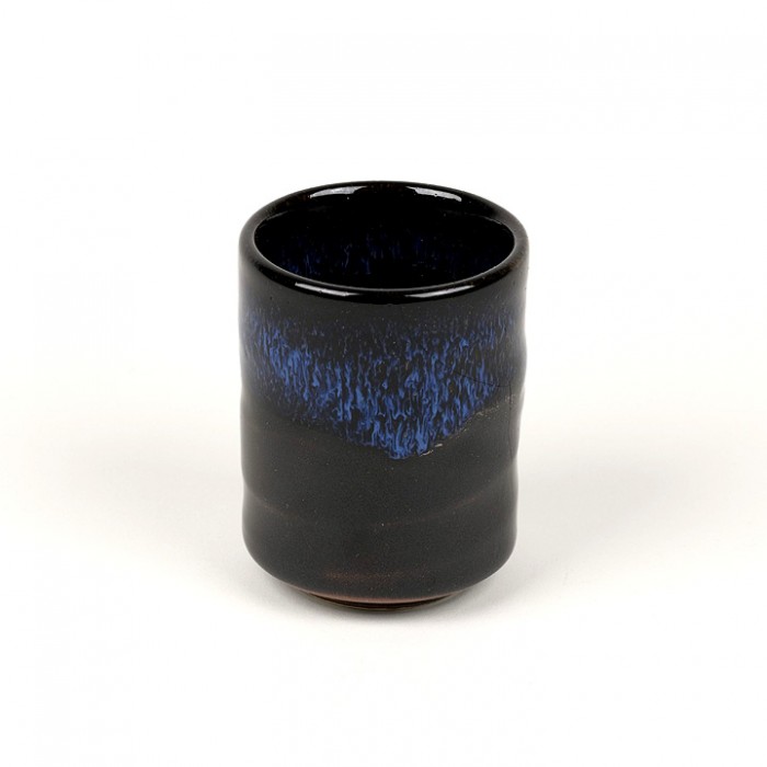 Gobelet Tenmoku Bleu