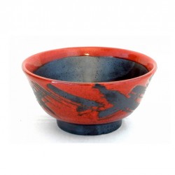 Bol japonais rouge