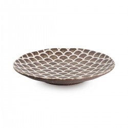 Assiette plate IGA VAGUE