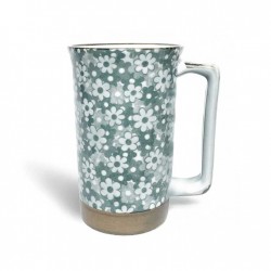 MUG japonais SAKURA fond vert
