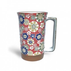 MUG japonais HANA rouge