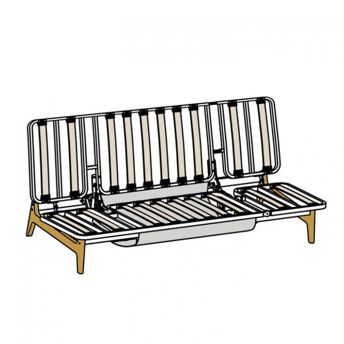Structure ASLAK sans matelas