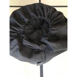 Futon dépannage noir avec sac