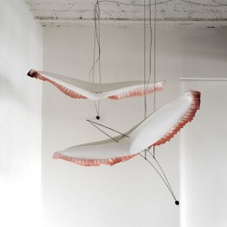 L'OISEAU MOBILE A PLUME COLOREES de Céline Wright