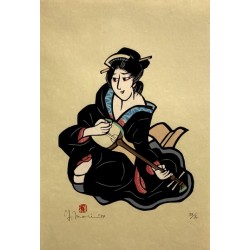 “Shamisen Player”