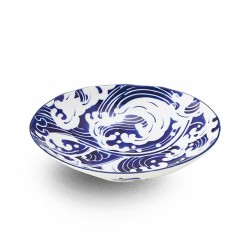 Assiette creuse VAGUE SHIROI