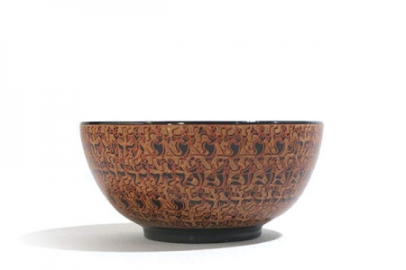 Bol laqué de Birmanie