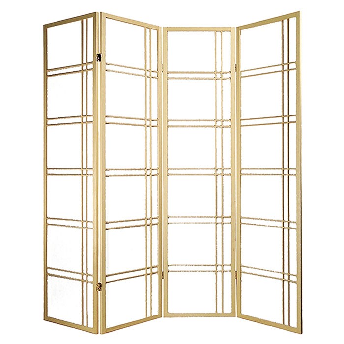 Paravent asymétrique naturel