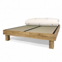 Lit MANGA TWO chêne